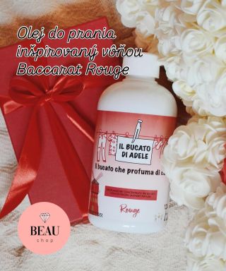 💮 Olej do prania Rouge - inšpirovaný parfémom Baccarat Rouge. Elegantná zmes sladkého pomaranča, sladkých tónov a...